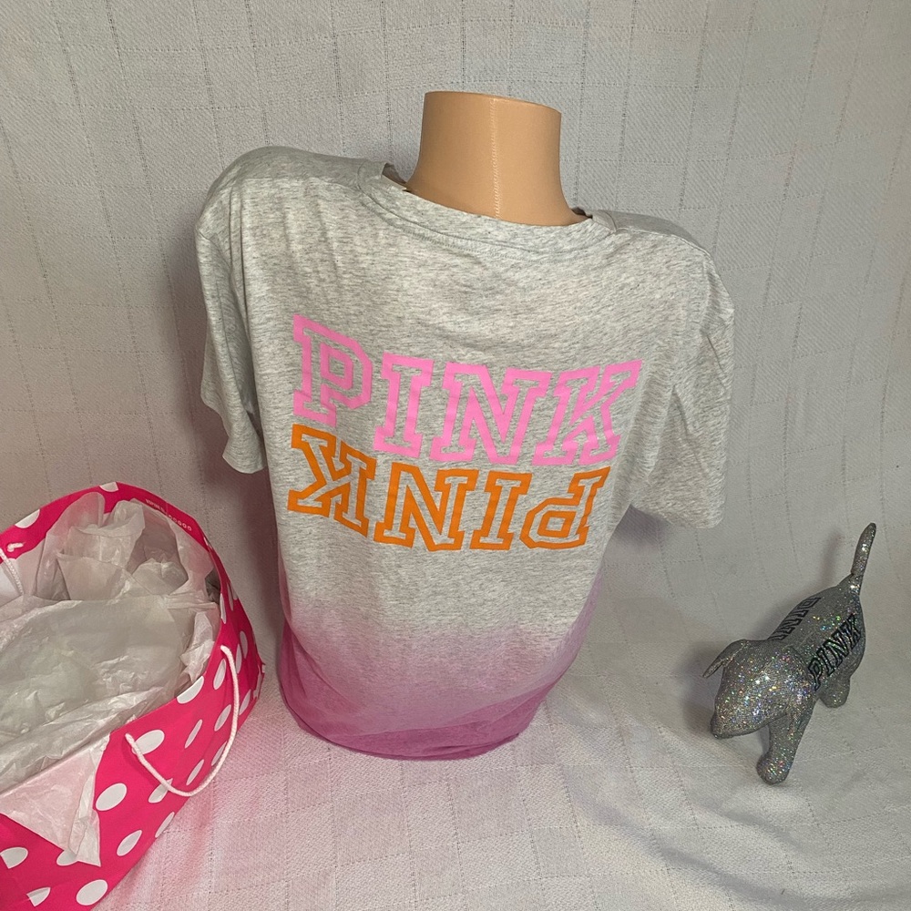 NWT VS PINK EXTRA LARGE CAMPUS TEE - Picture 6 of 10